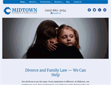 Tablet Screenshot of midtownfamilylaw.com